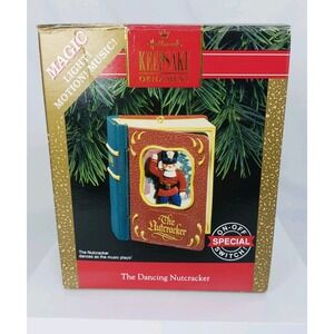 Vintage 1992 Hallmark Keepsake Magic Ornament The Dancing Nutcracker Untested
